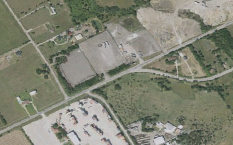 Aerial view of Best Truck Parking
