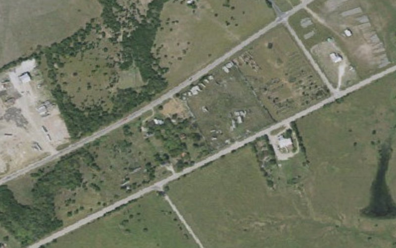 Aerial view of Ferris Truck Parking LLC
