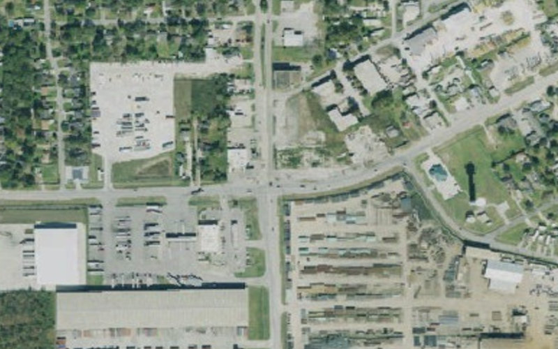 Aerial view of Flying J Travel Center #1025 - Channelview