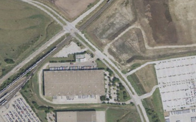 Aerial view of Heritage Fleet Parking
