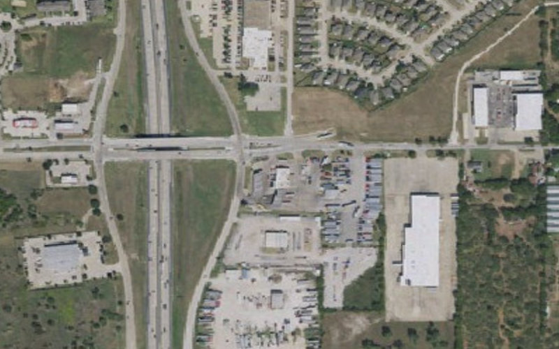 Aerial view of Love's Travel Stop #281