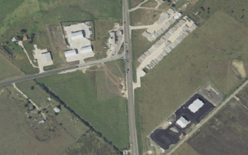 Aerial view of Pilot Travel Center #1054