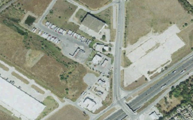 Aerial view of Pilot Travel Center #330