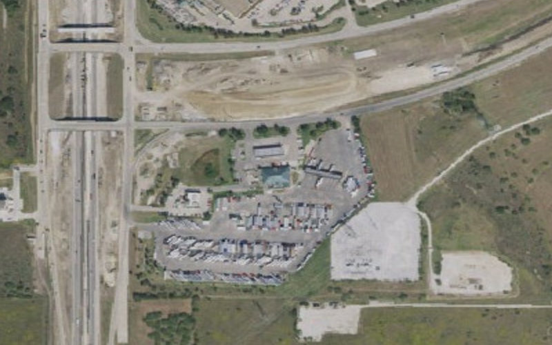 Aerial view of Pilot Travel Center #434 (Alliance)