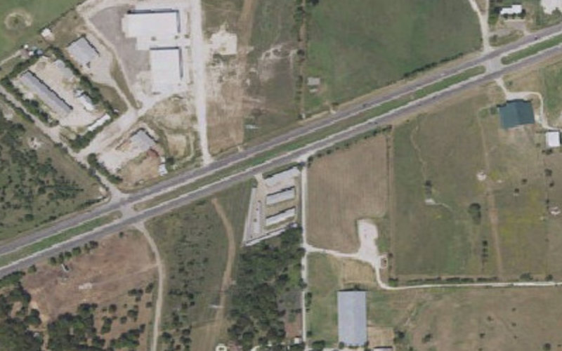 Aerial view of RecNation Storage - Fort Worth
