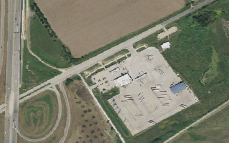Aerial view of TA Hillsboro #0333