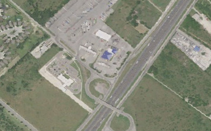 Aerial view of TA New Braunfels #0232