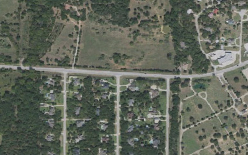 Aerial view of Texas Truck Parking